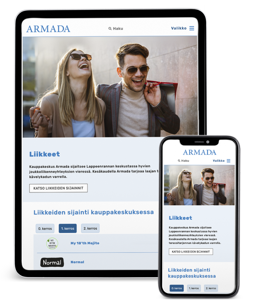 Kauppakeskus Armada - Valakia Interactive